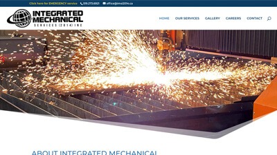 website design trades electrical integrated mechanical 